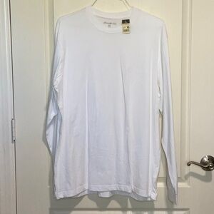 Men's Eddie Bauer White Long Sleeve Shirt